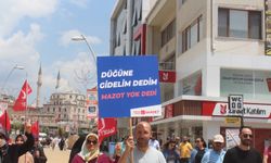 Bolu'da Akaryakıt Zammı Protestosu