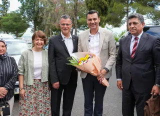 Manisa Alaşehir’de Başkan Zeyrek muhtarlarla buluştu