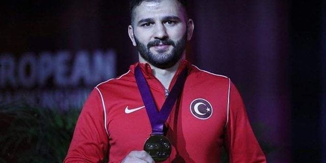Milli güreşçi Avrupa'da bronz madalyayı aldı