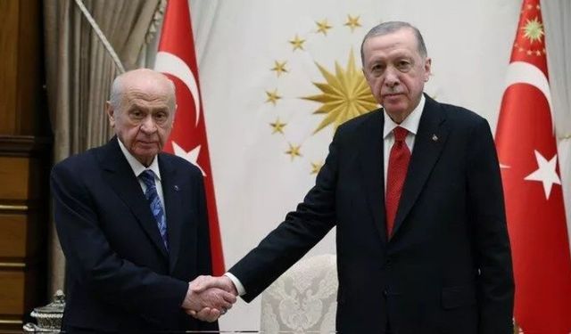 Erdoğan-Bahçeli Görüşmesi Başladı!