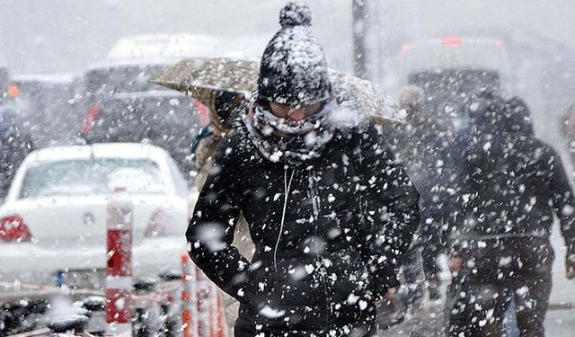 Meteoroloji’den Yoğun Kar Yağışı Uyarısı!