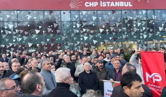 CHP İl Başkanlığı'nda Avcılar Protestosu!