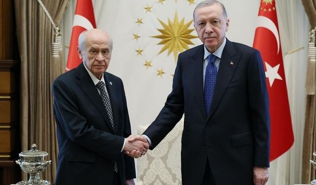 Cumhurbaşkanı Erdoğan Devlet Bahçeli ile Görüşüyor!