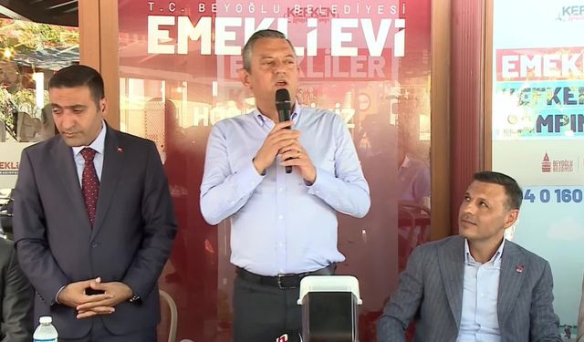 CHP Genel Başkanı Özel: “Bugün en düşük emekli maaşını asgari ücret yapsın, vallahi billahi Tayyip Bey’e teşekkür edeceğim"