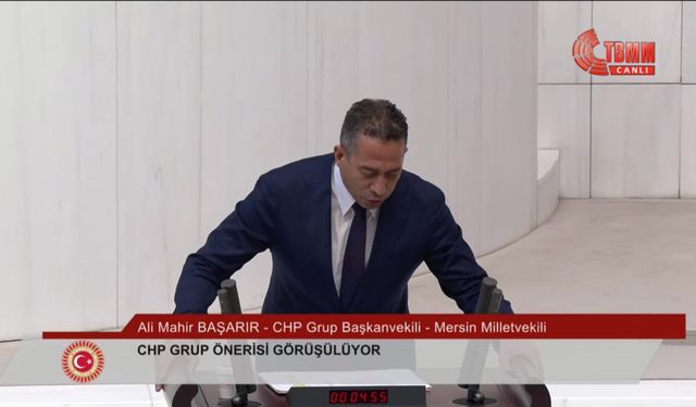 CHP Grup Başkan Vekili Başarır: Türkiye'de vergide adalet yok 