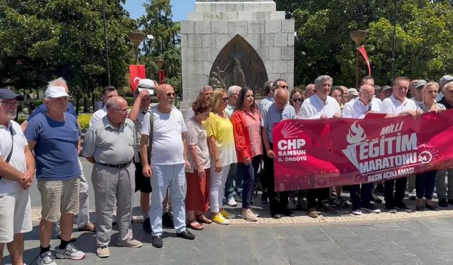 CHP Samsun İl Başkanı Özdağ: "Ülkemizin en dertli ve en eksik alanı eğitimdir"