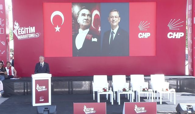 CHP'nin 24 saatlik Eğitim Maratonu... Genel Başkan Yardımcısı Özçağdaş: "Eğitim, Türkiye'nin temel sorunu"