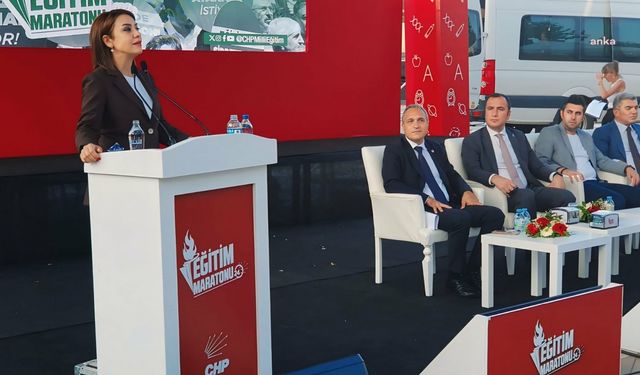 CHP'nin Eğitim Maratonu... Gamze Taşcıer: "AKP’nin 22 yıllık iktidarında öğretmenliğin de taşeronlaştığını görüyoruz"