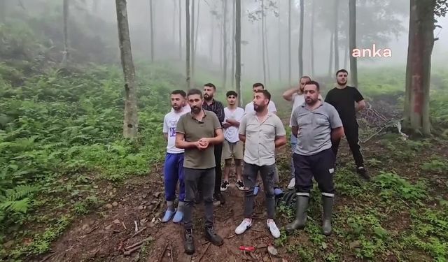 Çifteköprülü gençler Borçka Cankurtaran’da ‘Talana dur’ demek için eylem yaptı.  Gözaltına alınan 2 kişi serbest bırakıldı