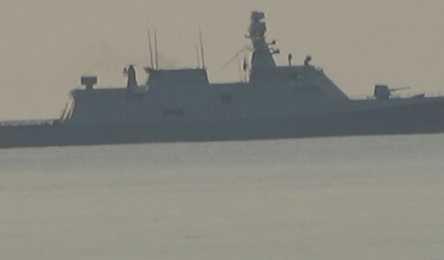 Cumhurbaşkanı Erdoğan'ın Rize ziyareti öncesi Deniz Kuvvetleri Komutanlığı muharip gemi görevlendirdi