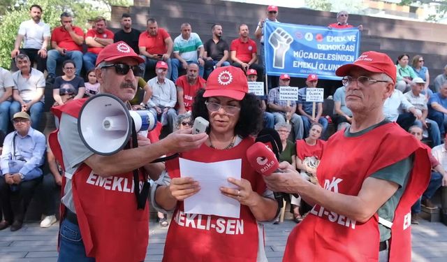 DİSK Emekli Sen Eskişehir Şubesi:  “Emekliler, nedeni olmadıkları krizlerin bedelini ödüyor. Gelin siz de bedel ödeyin''