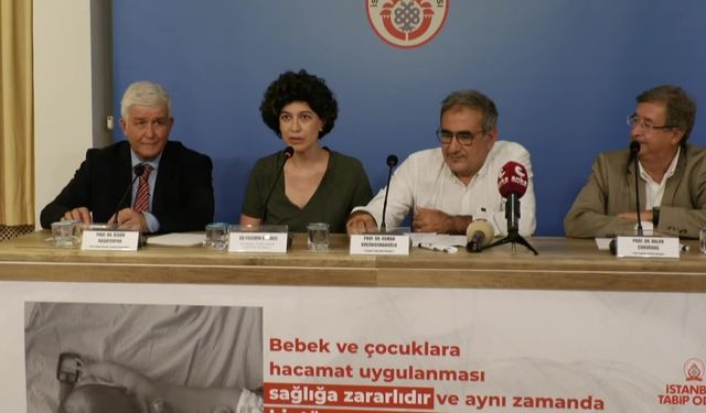 İstanbul Tabip Odası ve Türk Pediatri Kurumu'ndan 'çocuklara hacamat' tepkisi: Bu bir çocuk istismarıdır. Çocuklarımızın sağlığı ve yaşamı tehlikeye atılmaktadır"