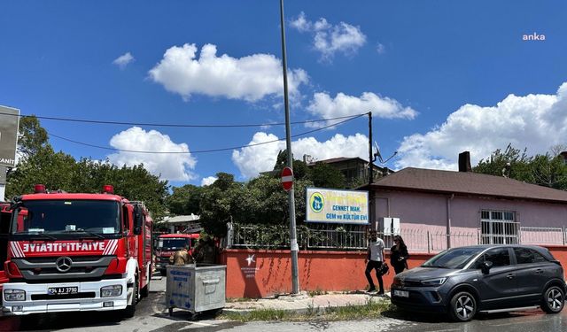 İstanbul'da cemevinde çıkan yangın söndürüldü