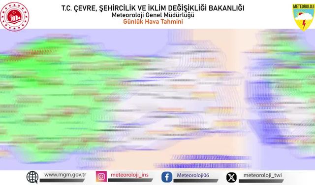 Meteoroloji'den 12 il için kuvvetli yağış uyarısı