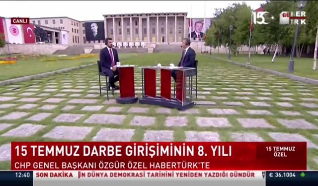 Özgür Özel: “Bir ülkede darbe oluyorsa millet egemenliği güçsüz demektir”