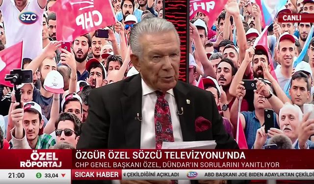 Özgür Özel'den erken seçim çağrısı: "Erdoğan kaçarsa 1 yıl kala erken seçim yapmam, bir daha aday olamaz"