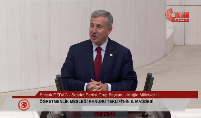 TBMM'de Öğretmenlik Mesleği Kanunu Teklifi görüşülüyor... Selçuk Özdağ: "'Getirilen kanuna, bakıyoruz, 'mülakat gibi mülakat' yapıyorsunuz"