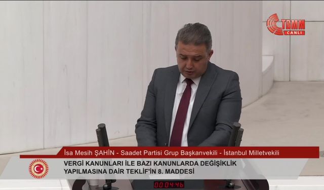 TBMM'de Vergi Kanunu Teklifi görüşmeleri... "Kamunun en az 250 milyarlık vergi alacağından vazgeçildi"