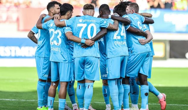 Trabzonspor, Ruzomberok karşısında deplasmanda galip 