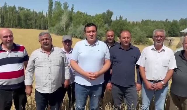 Ulaş Karasu doludan etkilenen arazileri ziyaret etti: Mağduriyetleri giderilmezse çiftçilerimiz bir daha tarlalarını ekemeyecek