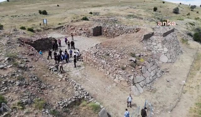 Yozgat'taki Pteria Antik Kenti'nde bu yıl kazı çalışmaları kısa sürdü