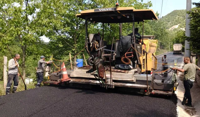 Başiskele Tepecik köy yolu iyileştiriliyor