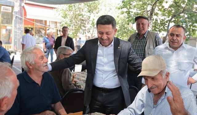 Derinkuyu Belediye Başkanı Arı'yı ağırladı