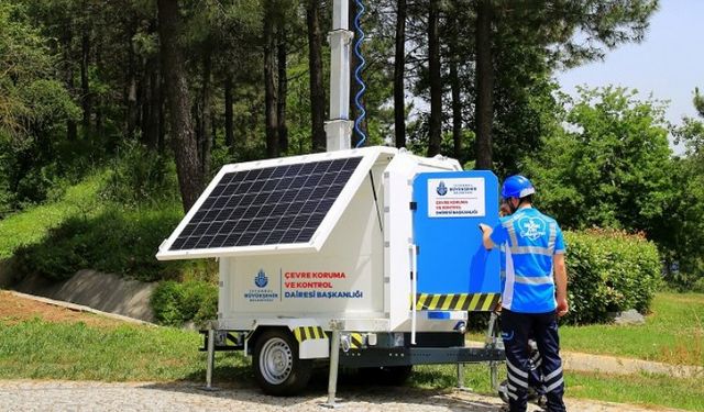 İstanbul'da kaçak hafriyata mobil vizör