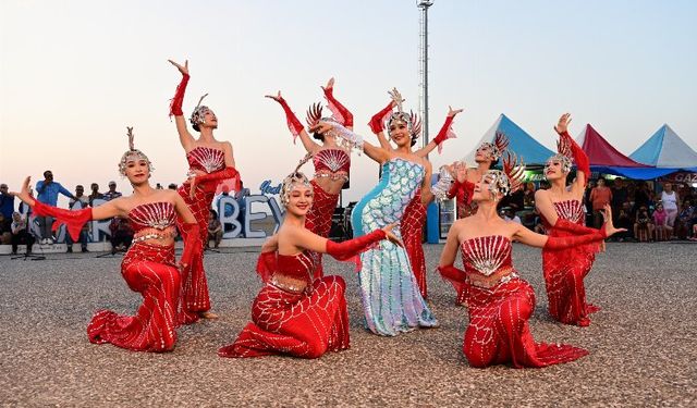 Karacabey Yeniköy sahillerinde renkli günler