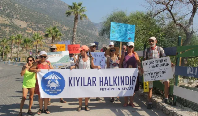 Kıyılar Halkındır İnisiyatifi Ölüdeniz’den seslendi