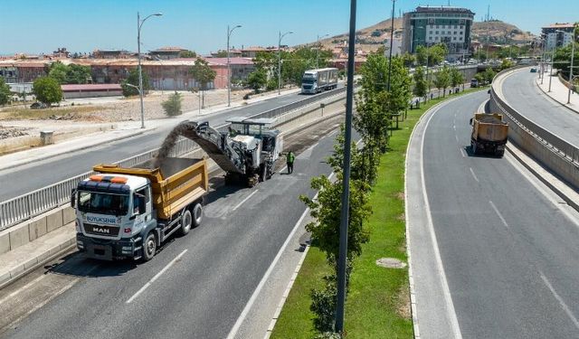 Malatya çevreyolunda yenileme çalışmaları