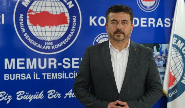 Memur-Sen Bursa: Milyonlar imanlarıyla ihanete 'dur' dedi