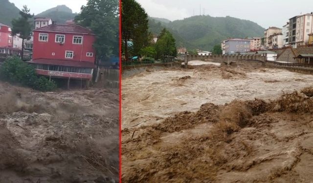 Karadeniz'de Sel Felaketi!