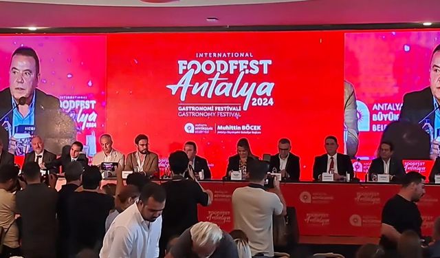 3'üncü Uluslararası Gastronomi Festivali tanıtım toplantısı Muratpaşa'da yapıldı