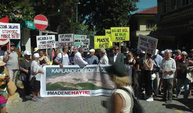 Akçakoca Kaplandede mevkiindeki maden arama iznine karşı hukuki süreç başlatıldı