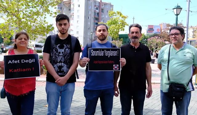 Antakyalı depremzedelerden Eskişehir’de adalet nöbeti: “Yalnız bırakıldık”