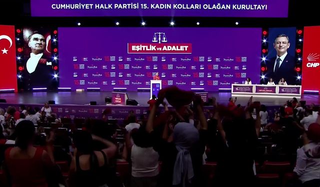 CHP 15. Olağan Kadın Kolları Kurultayı... Başkan adayı Kaya: "22 yıllık enkaz kadın gücüyle nasıl kaldırılır ben biliyorum"