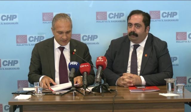 CHP heyeti, "Eğitim Buluşmaları" kapsamında Malatya'da... Özçağdaş, "22 yıl içerisinde eğitim yap boz tahtasına dönmüştür"