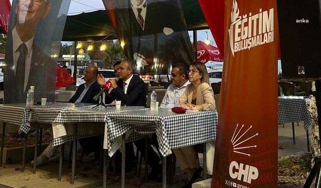 CHP heyeti, "Eğitim Buluşmaları" kapsamında Sinop'ta... Özçağdaş, "Vatandaş, CHP’ye ‘iktidar ol,  ben bu ülkenin değişmesini istiyorum’ dedi”