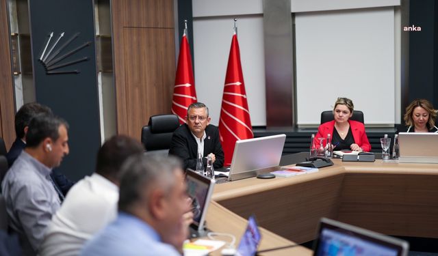 CHP MYK toplantısı sona erdi