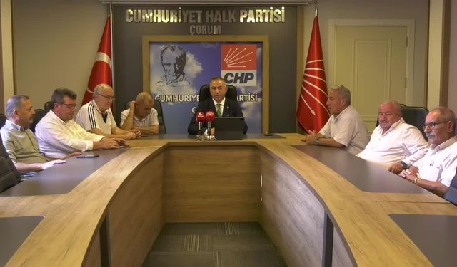 CHP'li Tahtasız: “Çorum’da esnafa 60 milyon ipotekli olan alanın tahsisi yapılmış”