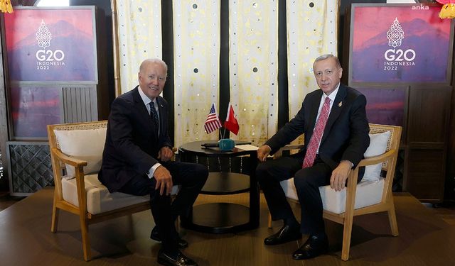 Cumhurbaşkanı Erdoğan, ABD Başkanı Biden ile görüştü