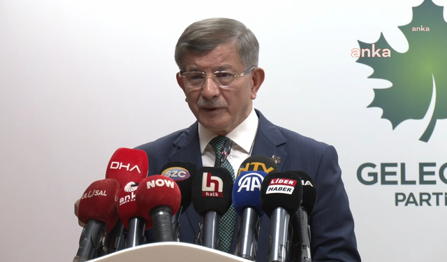 Davutoğlu’ndan Cumhurbaşkanı Erdoğan’a çağrı: "Gazze’ye gidecek bir heyete öncülük edin”