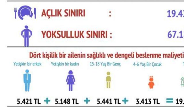 DİSK Birleşik Metal-İş: Dört kişilik bir ailenin açlık sınırı 19 bin 423 lira oldu