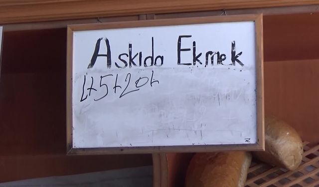 Edirne’de askıda ekmeğe talep arttı: "Ekmek parası bulamayanlar oluyor"