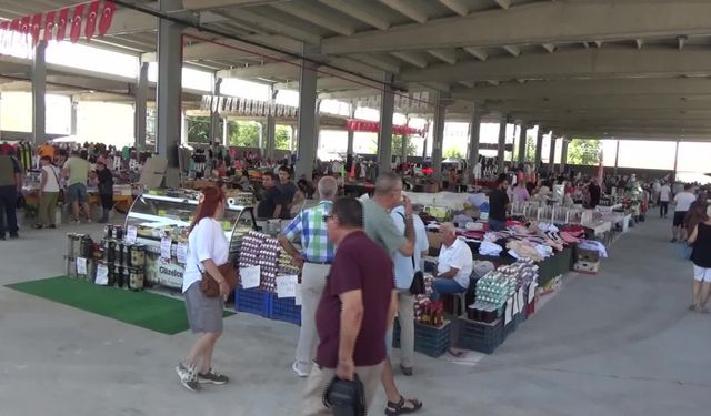 Edirne’ye modern semt pazarı açıldı