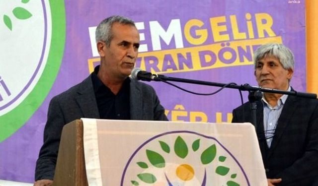 Hakkında disiplin soruşturması açılan DEM Parti'li Kızıltepe Belediye Eş Başkanı Zeyni İpek, partisinden istifa etti