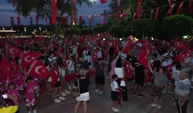 Manavgat'ta 30 Ağustos coşkusu