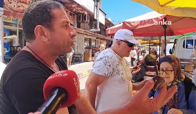 Pazara alışverişe gelen vatandaş: "Türkiye yaşanmaz hale geldi, bıktık artık"