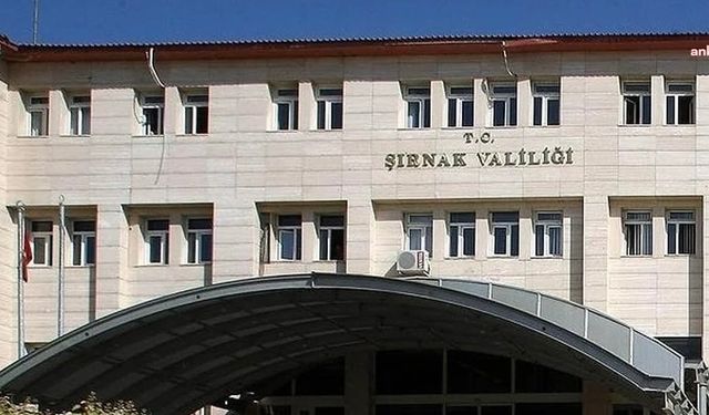 Şırnak Valiliği, Gösteri, yürüyüş ve açık hava toplantılarını 3 gün süreyle yasakladı